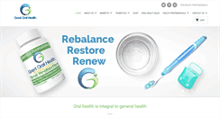 Desktop Screenshot of greatoralhealth.com