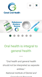 Mobile Screenshot of greatoralhealth.com